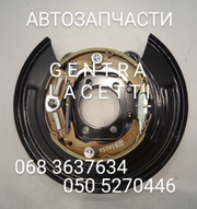 Опорный диск ручного тормоза Шевроле Лачетти Джентра .			